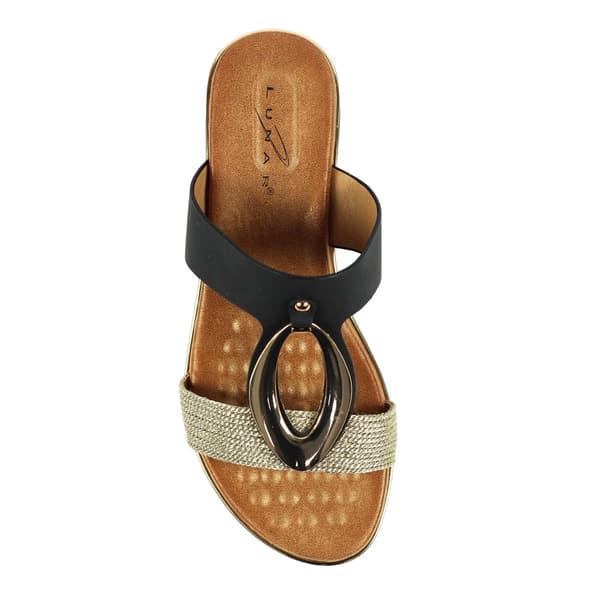 Lunar Womens/Ladies Porto Wedge Heel Sandals