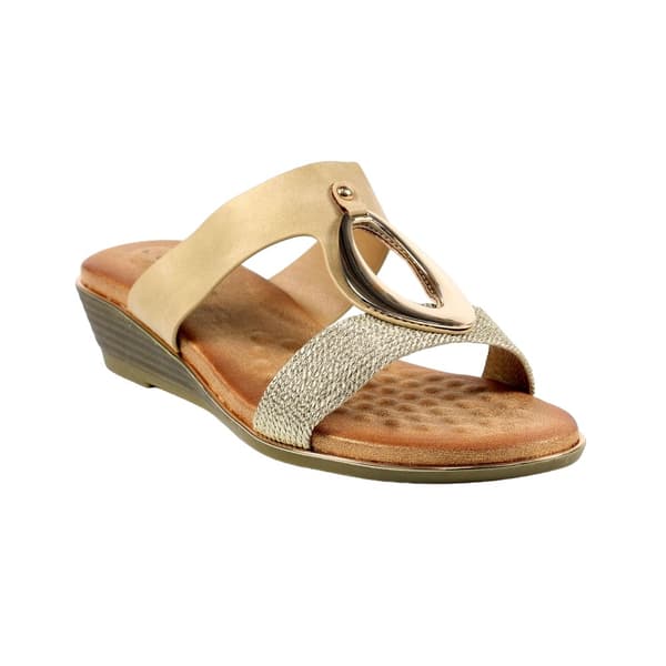 Lunar Womens/Ladies Porto Wedge Heel Sandals