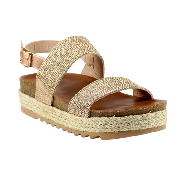 Lunar Womens/Ladies Lloyd Sandals Rose Gold 7 UK