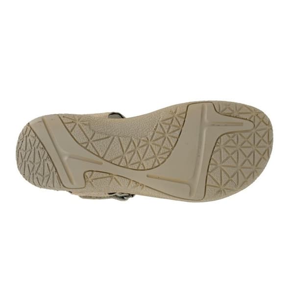Mod Comfys Womens/Ladies Foil Print Suede Sandals