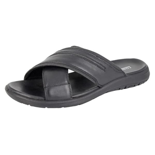 Roamers Nubuck crossover strap mules för herrar