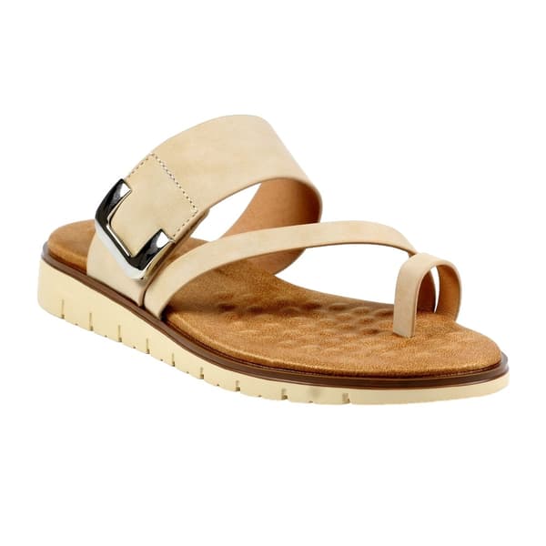 Lunar Womens/Ladies Ellis Sandals Beige 4 UK