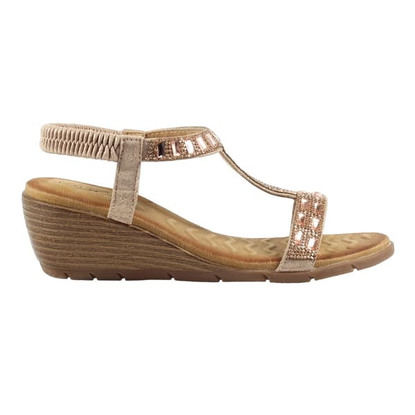 Lunar Dam/Ladies Macie Wedge Sandals