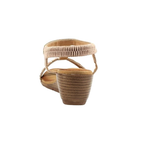 Lunar Dam/Ladies Macie Wedge Sandals