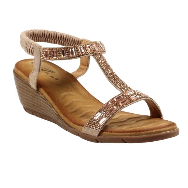 Lunar Dam/Ladies Macie Wedge Sandals