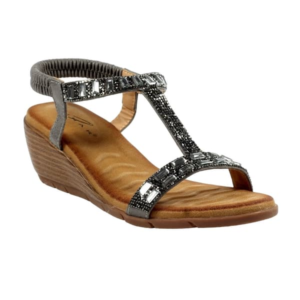 Lunar Dam/Ladies Macie Wedge Sandals