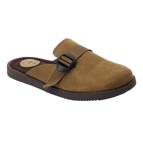 Base London Taurus mocka slip-on mules för herrar