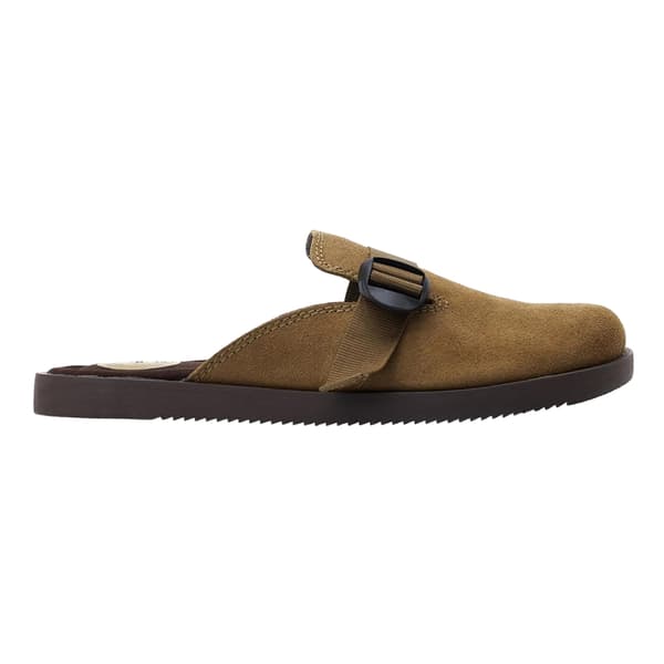 Base London Taurus mocka slip-on mules för herrar