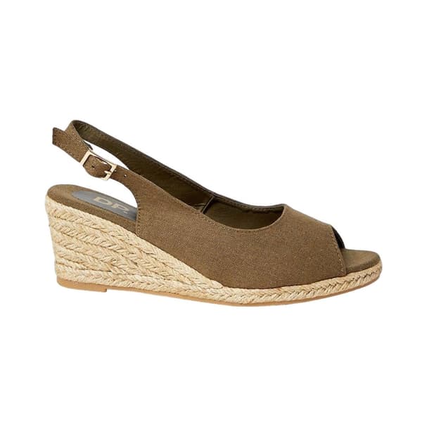 Good For The Sole Womens/Ladies Reese Wedge Espadrilles