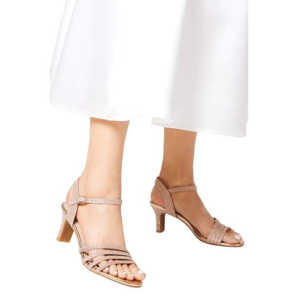 Good For The Sole Womens/Ladies Ellen Diamante Straps Heeled Sandals