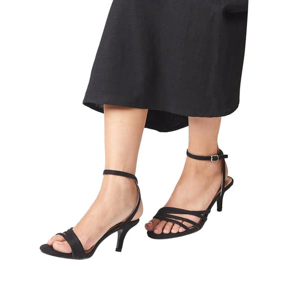 Good For The Sole Womens/Ladies Sana Strappy Wide Stiletto Heel Sandals