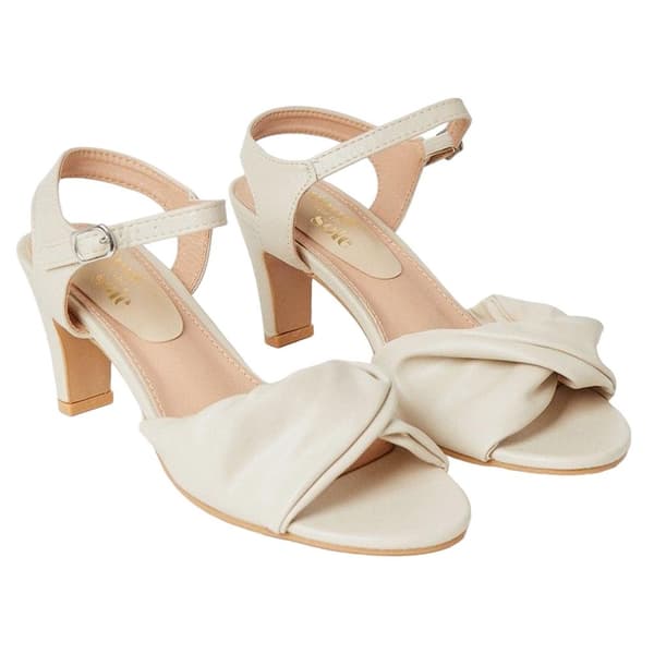 Good For The Sole Dam/Ladies Trisha tvådelade sandaler med bred klack