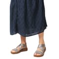 Miniatyrbilde 3 av 3: Good For The Sole Womens/Ladies Ana Comfort Crossover Strap Wide Sandals