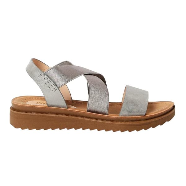 Good For The Sole Womens/Ladies Ana Comfort Crossover Strap Wide Sandals