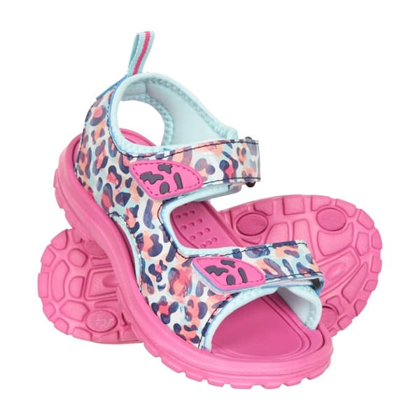 Mountain Warehouse Girls Animal Print Sandals