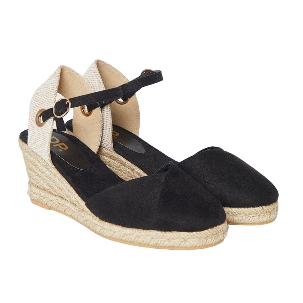 Dorothy Perkins Dam/Ladies Rory Wedge Espadrilles med stängd tå CDON