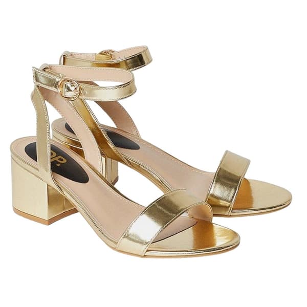 Dorothy Perkins Womens/Ladies Tommi Barely There Wide Medium Block Heel Sandals