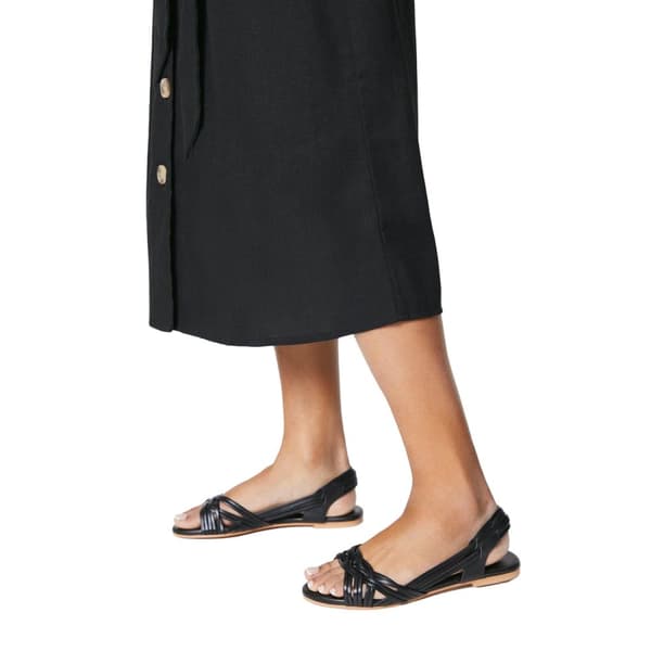 Dorothy Perkins Womens/Ladies Jocelyn Plaited Leather Wide Flat Sandals