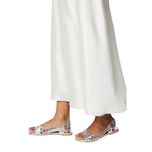 Dorothy Perkins Womens/Ladies Jocelyn Plaited Leather Wide Flat Sandals