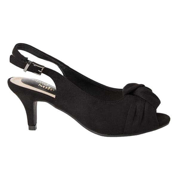 Good For The Sole Womens/Ladies Taylor Twist Knot Peep Toe Wide Sandals