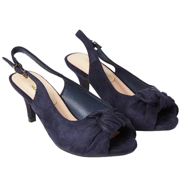 Good For The Sole Womens/Ladies Taylor Twist Knot Peep Toe Wide Sandals