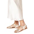 Miniatyrbild 3 av 3: Good For The Sole Womens/Ladies Magali Comfort Leather Wide Sandals