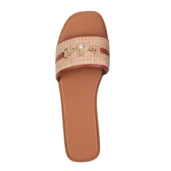 Where's That From Womens/Ladies Harmony Straw PU Sandals