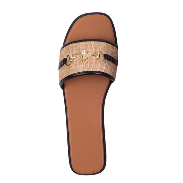 Where's That From Dam/Dam Harmony Straw PU-sandaler