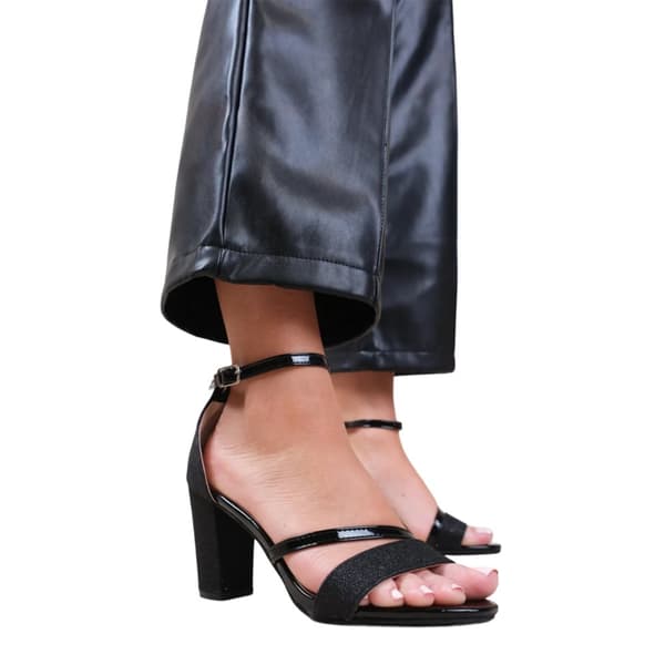 Where's That From Womens/Ladies Perla Ankle Strap Medium Block Heel Sandals