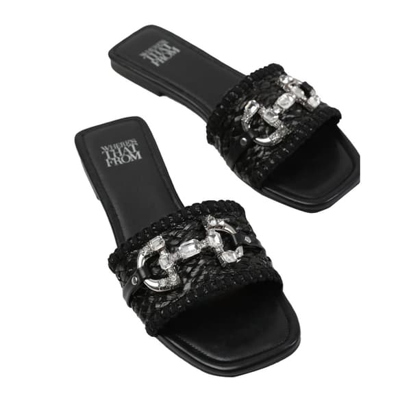 Where's That From Womens/Ladies Align Jewel Flat Sandals