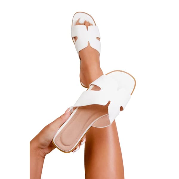 Where's That From Womens/Ladies Mae Instep Strap Wide Sandals