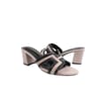Miniatyrbild 1 av 3: Where's That From Dam/Ladies Drama Cut Out PU Sandaler med blockklack