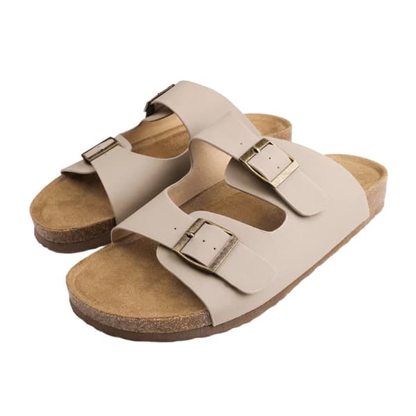 Where's That From Womens/Ladies Willow Nubuck Buckle Detail Flat Sandals