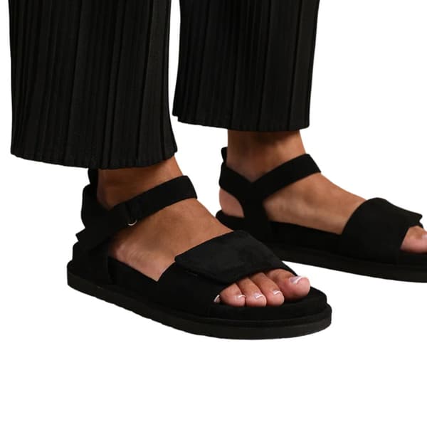 Where's That From Womens/Ladies Corfu Suede Multi Strap Touch Fastening Sandals