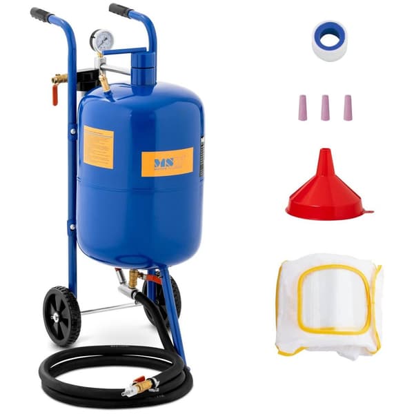 MSW Mobil sandbläster - 40 L - 8,6 bar