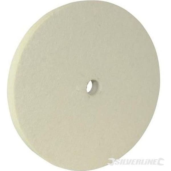 Filtputsskiva - 150 mm Silverline