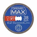 Miniatyrbild 1 av 5: Dremel Max S545 EZ SpeedClic diamantblad med hög hållbarhet - ø38 mm hårda material