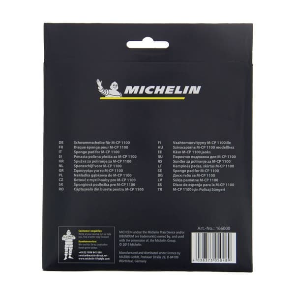 Spongepolermed - MICHELIN - Vit - 1 skiva - Mousse