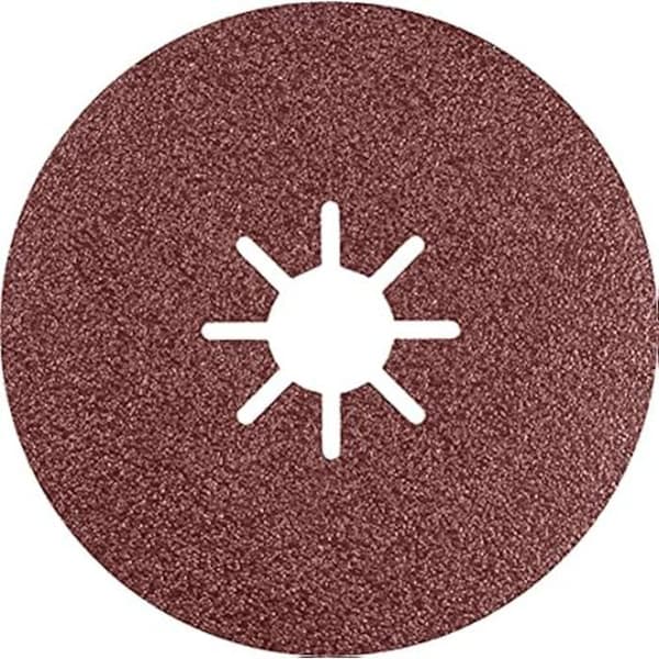 Skiva på keramisk fiber - BOSCH - Prisma Expert R781 - Ø 180 mm - Korn 80 - 25 st.