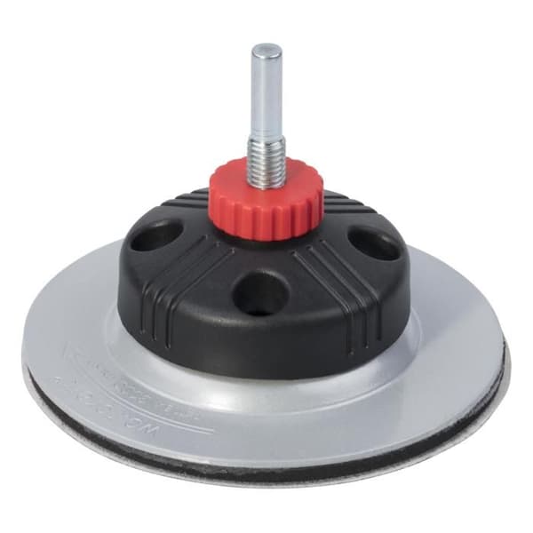 Fixoflex självgripande slipplatta Ø 125 mm, för borrmaskin, 2 funktioner: fast eller flexibelt huvud - wolfcraft 2211000