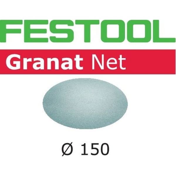 Mesh slipmedel FESTOOL STF D150 P100 GR NET - Kartong med 50 st - 203304