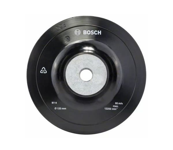 Standard slipplatta M14 flexibel D125mm - BOSCH - 1608601033