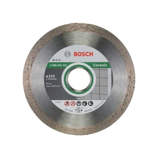 Diamantkapande skiva BOSCH Standard Special Keramik 115X22.23 MM - 2608602201