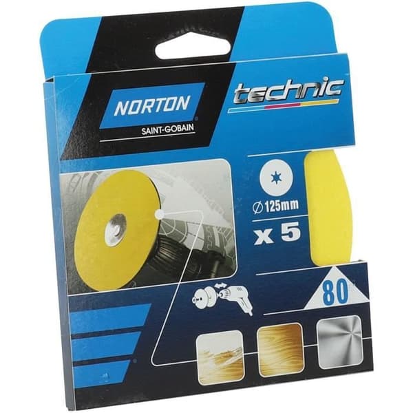 Disk OBLONG 125x12 korn 80