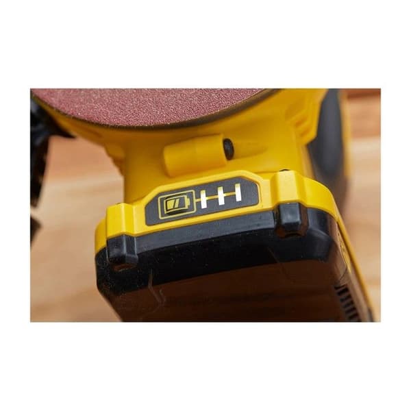Orbital Sander 18V Ø 125mm + 2,0 Ah litiumbatteri + Laddare + slipskiva 80 gr STANLEY FATMAX SFMCW220D1S