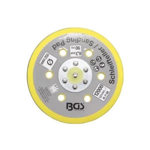 Slipplatta med kardborreband | Ø152mm