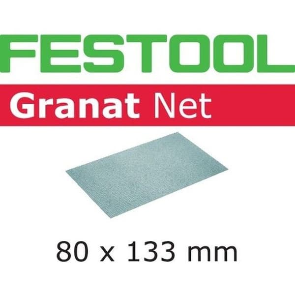 FESTOOL STF 80x133 P240 GR NET nätverksslipmedel - Förpackning med 50 - 203291