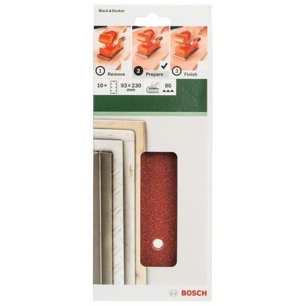 Slipande ark - BOSCH - Orbital slipmaskin - Korn 80