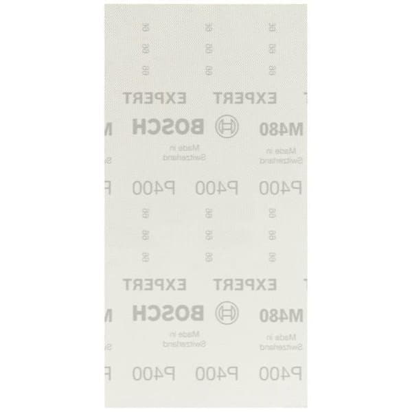 Bosch tillbehör EXPERT M480 2608900769 Slipskärm för orbitalslipmaskin operforerad 400 korn (L x B) 230 mm x