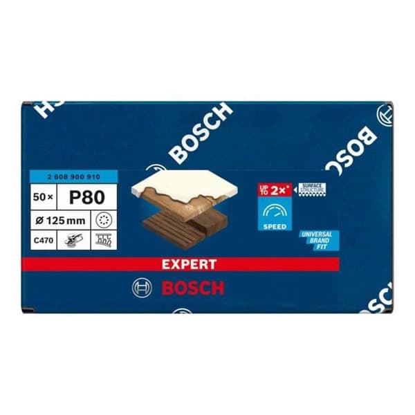 C470 Expert D 125mm G80 slipskivor - BOSCH - 2608900910